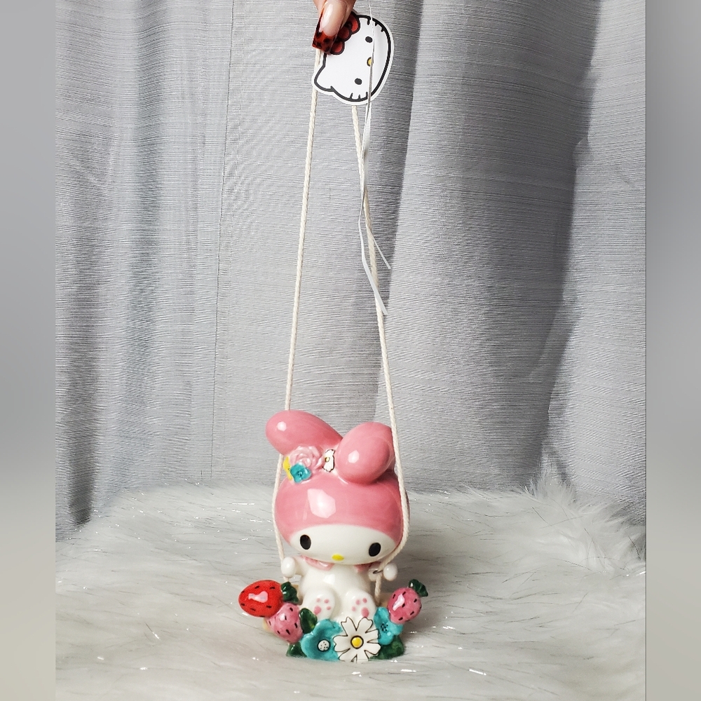 MY MELODY Floral Ceramic Garden Swinger
